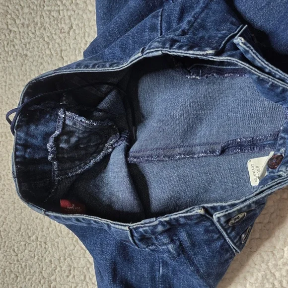 Banana Republic High Waisted Wide Leg Denim Jeans Size 6 - Picture 6 of 14